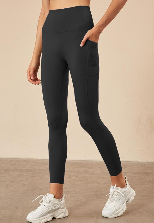 Legging de cintura alta CAMBOYA NEGRO