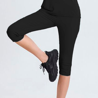 Legging pirata ELBA TURQUESA