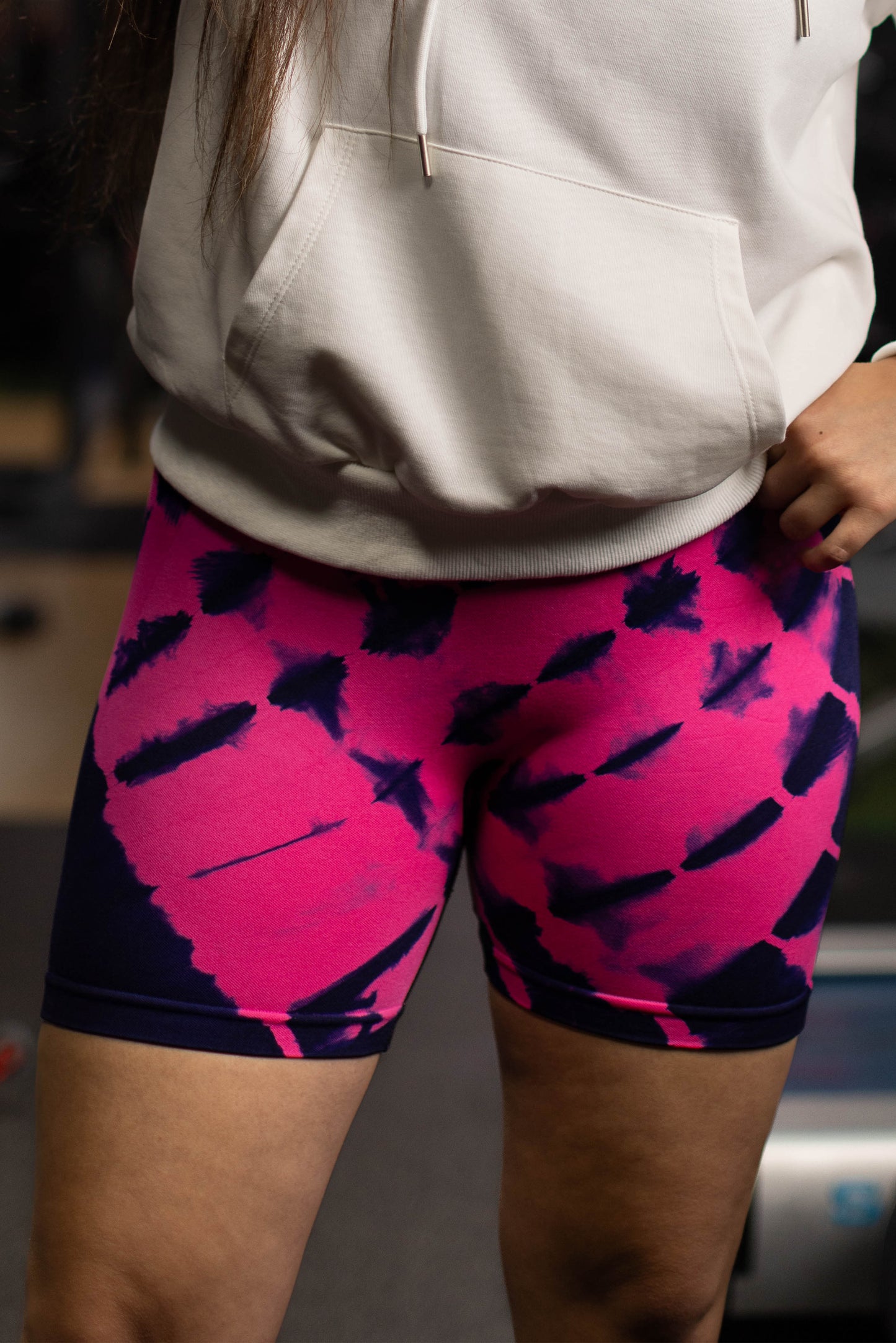 Legging ciclista GUINEA FUCSIA/MARINO