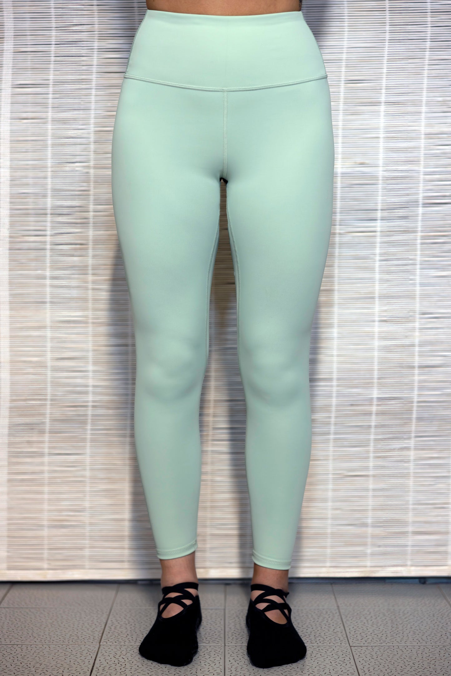 Legging de cintura alta JAPÓN VERDE AGUA