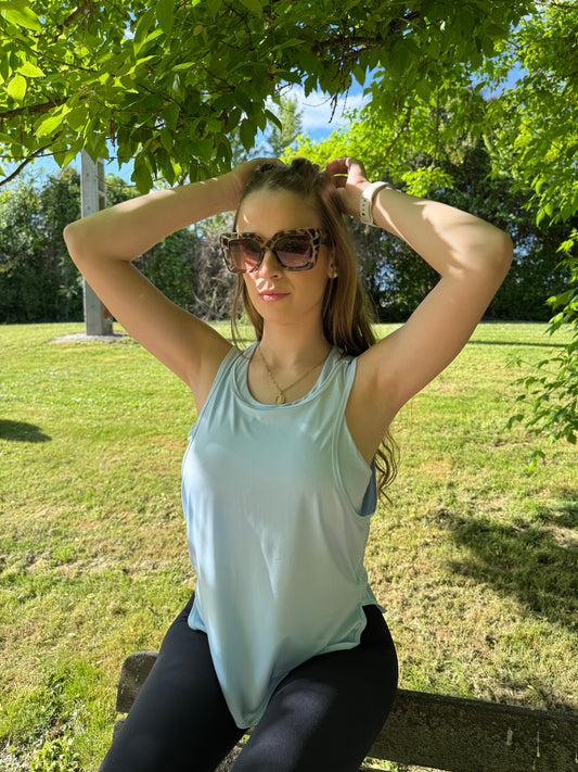 Camiseta de tirantes MÓNACO CELESTE